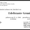 Binder Edeltraute 1940-2010 Todesanzeige